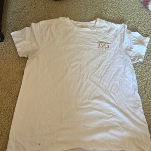 White vans short sleeve shirt